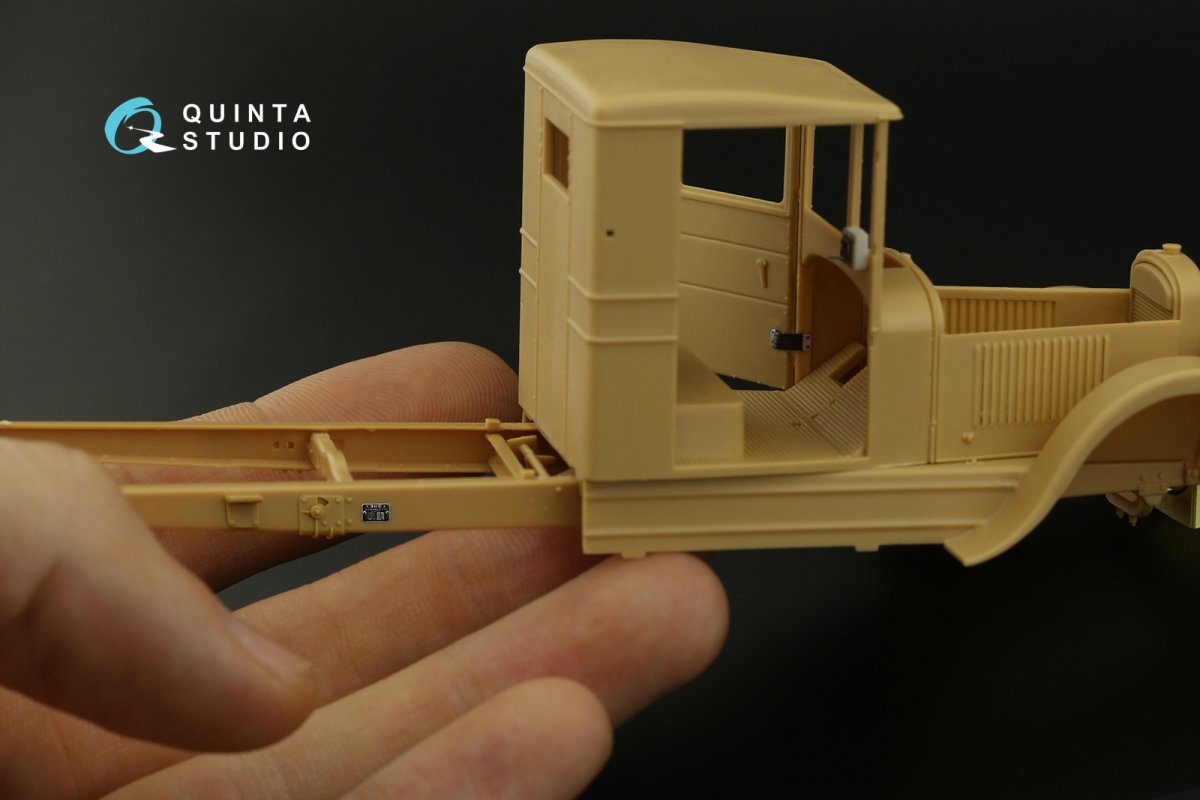 Intérieur imprimé en 3D et coloré sur papier décalcomanie Quinta Studio QD35067 ZiS-5 (Tous les kits) 1/35 – image 7