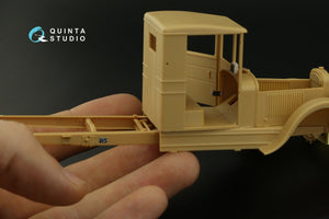 Intérieur imprimé en 3D et coloré sur papier décalcomanie Quinta Studio QD35067 ZiS-5 (Tous les kits) 1/35 – image 7
