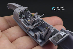 Intérieur imprimé en 3D et coloré sur papier décalcomanie Quinta Studio QD48227 OV-10A Bronco (pour kit ICM) 1/48 – immagine 3