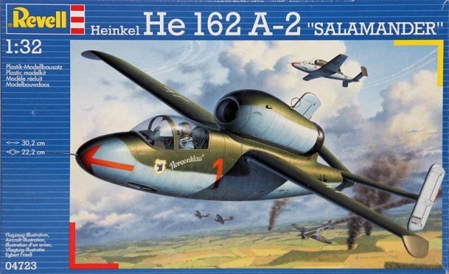 Revell 04723 Heinkel He-162A-2 Salamander 1/32