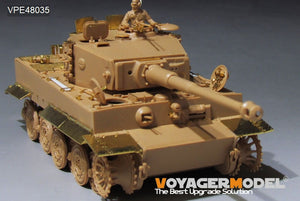 Maquette Voyager VPE48035 Char Tiger I allemand de la Seconde Guerre mondiale, production tardive, pour Tamiya 32575, échelle 1/48 – Bild 11