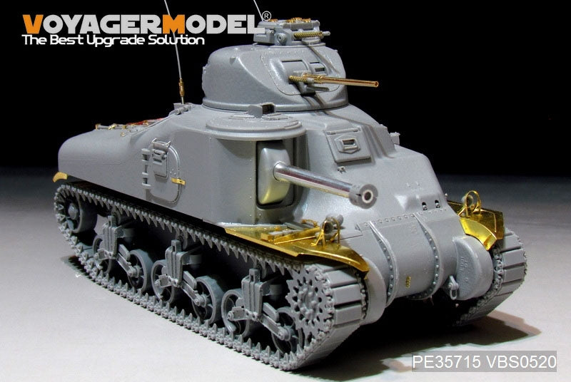 Maquette Voyager PE35715, char moyen américain M3A1 Lee de la Seconde Guerre mondiale (modèle de base) pour TAKOM 2114 au 1/35 – image 11