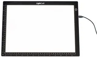 Boîte lumineuse Lightcraft LC2004LED Ultraslim A4 / Boîte lumineuse ultra-mince A4, zone de travail 320 mm x 230 mm, dimensions extérieures 360 mm x 270 mm – Bild 2