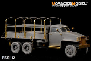 Maquette Voyager PE35432 Camion Studebaker US6 russe de la Seconde Guerre mondiale pour ITALERI 6499 / ICM 35511 1/35  – immagine 7