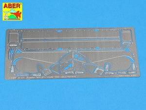 Aber 35246 Char léger russe BT-7 - vol. 2 - kit supplémentaire - garde-boues (1/35)