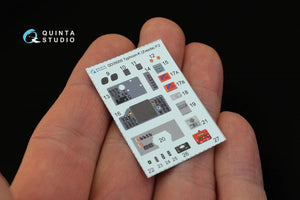 Intérieur imprimé en 3D et coloré sur papier décalcomanie pour le MRAP Typhoon-K de Quinta Studio QD35005 (pour les maquettes Zvezda) à l&amp;#39;échelle 1/35  – immagine 7