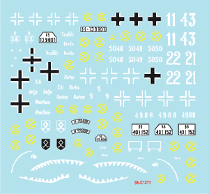 Star Decals 35-C1271 Balkans Seconde Guerre mondiale n° 2 1/35  – immagine 3
