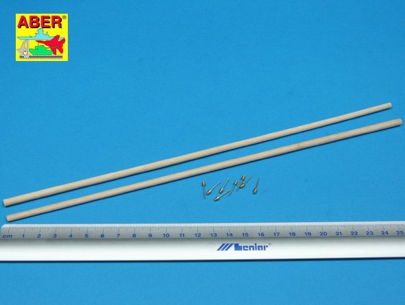 Aber 35D07 Télégraphe - jeu de piliers pour 4 isolateurs (1/35) – Bild 2