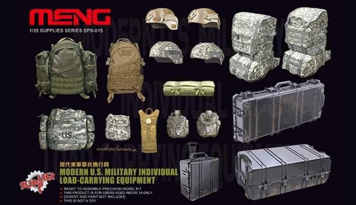 Meng SPS-015 Transport individuel de charge militaire américain moderne (1/35) 