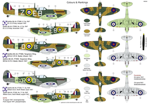 Kovozavody Prostejov KPM0306 Spitfire Mk.IIa « Aces » 1/72 – Bild 2