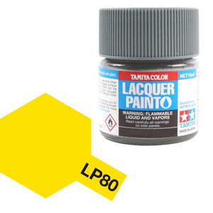 TAMIYA 82180 LP-80 Jaune mat 10 ml