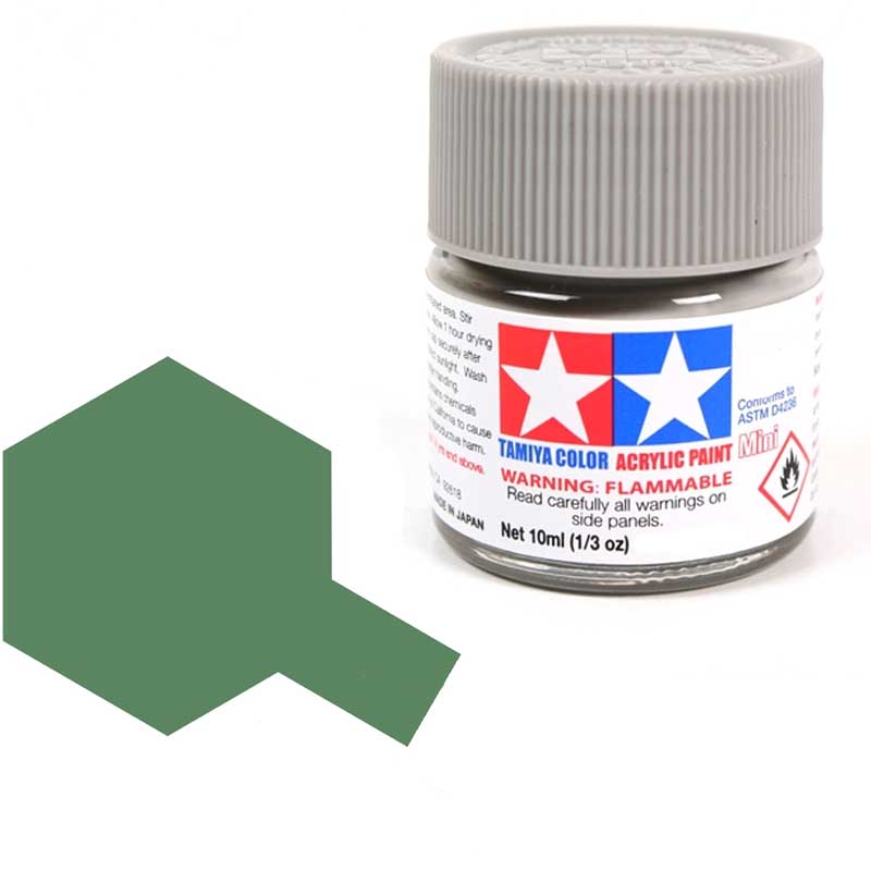 Tamiya 81789 XF-89 Vert foncé 2 10ml.