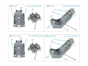 Intérieur imprimé en 3D et coloré sur papier décalcomanie Quinta Studio QD72200 A-4E (Fujimi/Hobby 2000) 1/72 – image 11