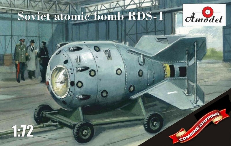 Bombe nucléaire soviétique RDS-1, modèle A NA 72001, échelle 1/72