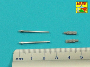 Aber 35L-342 Deux canons antiaériens allemands de 3 cm Flak 103 pour chars « Kugelblitz » / Set of two 3cm Flak 103 barrels for German anti-aircraft tanks « Kugelblitz » 1/35 – image 17