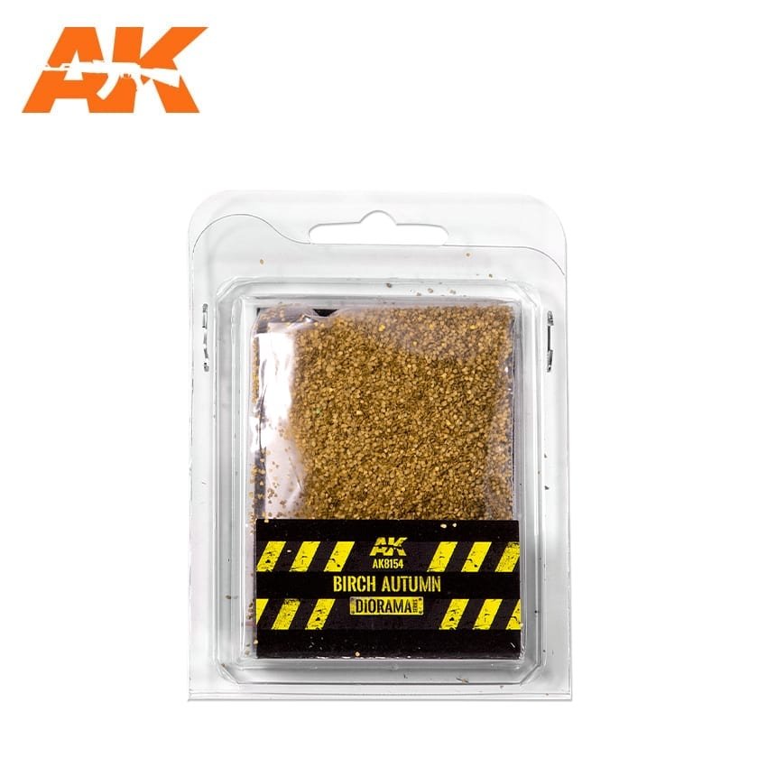 AK Interactive AK8154 FEUILLES D&amp;#39;AUTOMNE DE BOULEAU 28MM 1/72