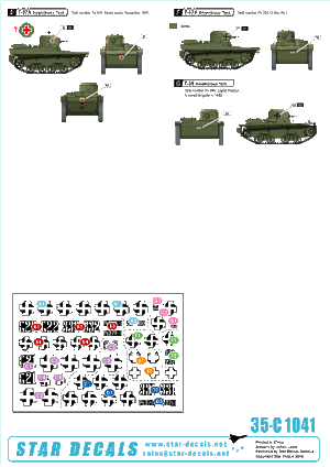 Star Decals 35-C1041 Chars finlandais de la Seconde Guerre mondiale n° 5 1/35 – Bild 2