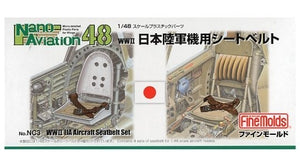 Fine Molds NC03 Ensemble de ceintures de sécurité pour avions IJA 1/48 – image 2