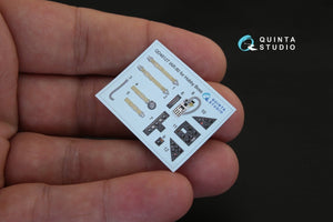 Intérieur imprimé en 3D et coloré sur papier décalcomanie Quinta Studio QD48127 IAR-80 (pour kit HobbyBoss) 1/48 – Bild 2