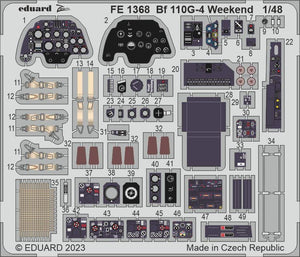 Maquette Eduard FE1368 Bf 110G-4 Weekend EDUARD 1/48