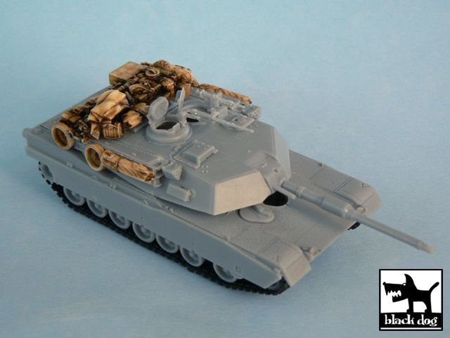 Black Dog T72003 M1A1 ABRAMS Guerre d&amp;#39;Irak pour Dragon 07213 1/72 – image 3
