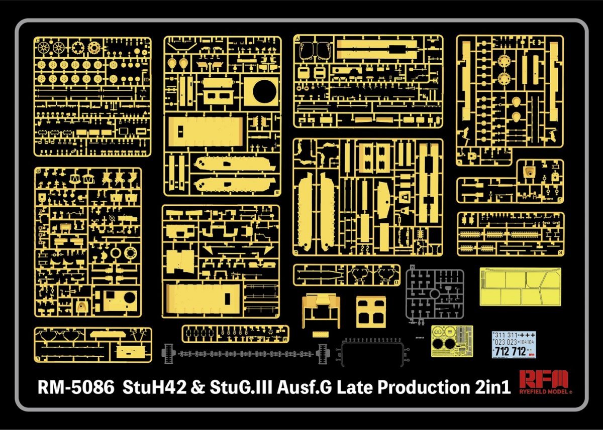 Rye Field Modèle 5086 StuH42 &amp;amp; StuG.III Ausf.G Production tardive 1/35 – immagine 4