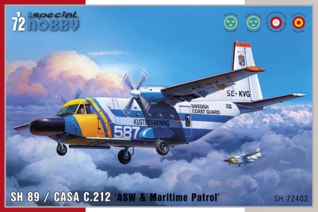 Special Hobby 72402 SH 89 / CASA C.212 « ASW &amp; Patrouille maritime » 1/72