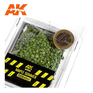 AK Interactive AK8165 FEUILLES D&amp;#39;ÉTÉ D&amp;#39;ÉRABLE 75 MM / 90 MM 1/32 1/35 – imagen 2