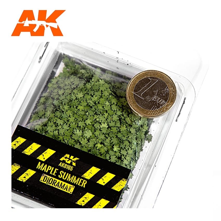 AK Interactive AK8165 FEUILLES D&amp;#39;ÉTÉ D&amp;#39;ÉRABLE 75 MM / 90 MM 1/32 1/35 – imagen 2