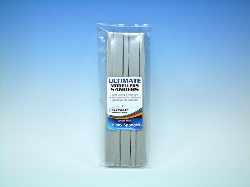 Éponges fines Ultimate Modeling Products UMP021 - 220/220 - Lot de 5