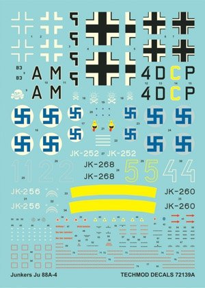 Techmod 72139 - Junkers Ju 88A-4 1/72