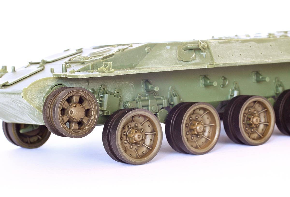QuickWheel QW-121 AMX-30 / AUF1 155mm - MENG 1/35 – immagine 3