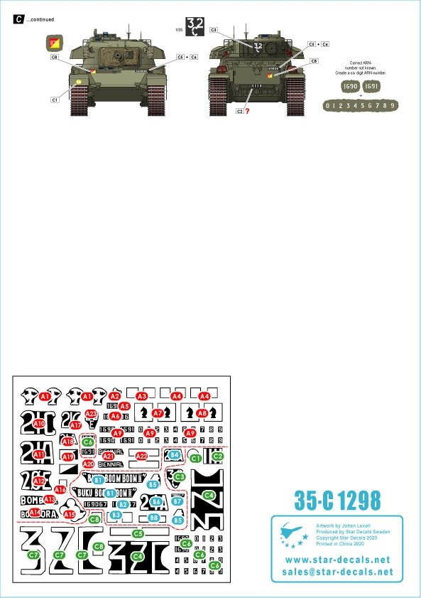 Star Decals 35-C1298 Australie au Vietnam 1 1/35 – image 2