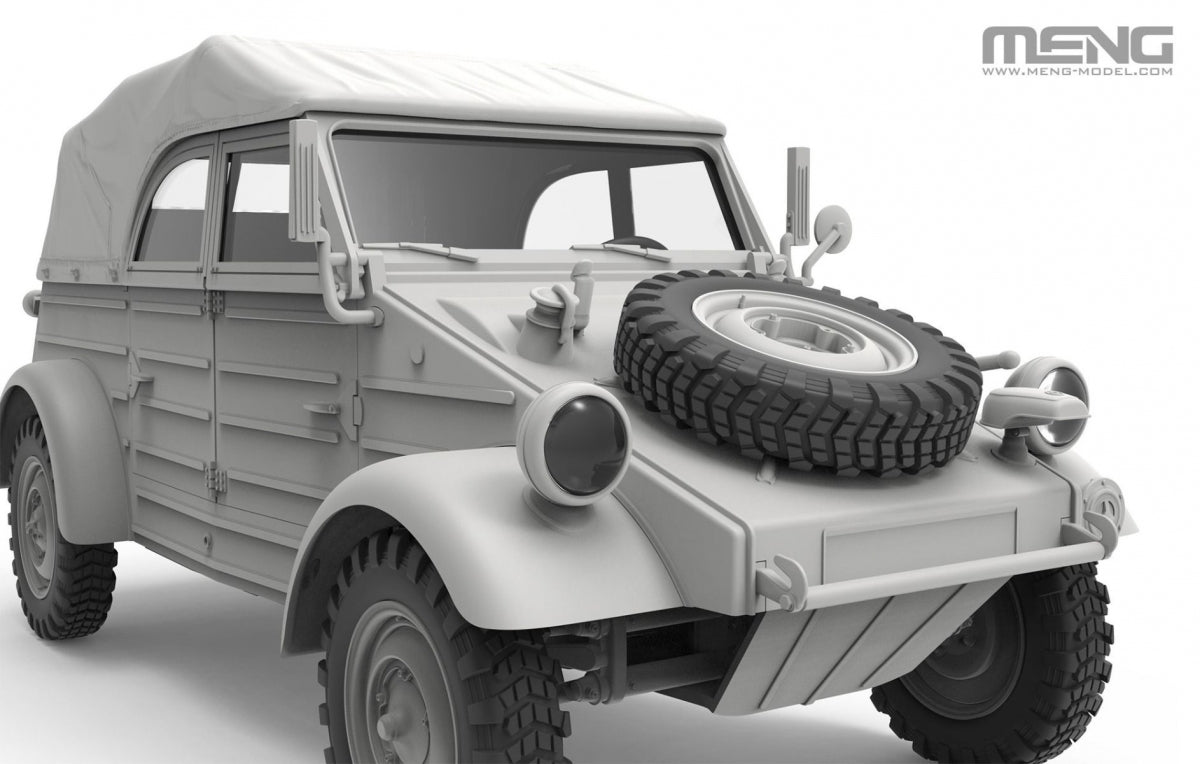Maquette Meng VS-016 Pkw.K1 Kubelwagen Type 82 allemand (Front de l&amp;#39;Est) 1/35 – imagen 11