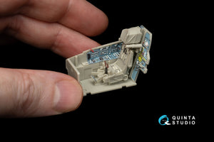 Intérieur coloré imprimé en 3D sur papier décalcomanie Quinta Studio QD48056 Su-17M4/22M4 (pour kit KittyHawk) 1/48 – immagine 10