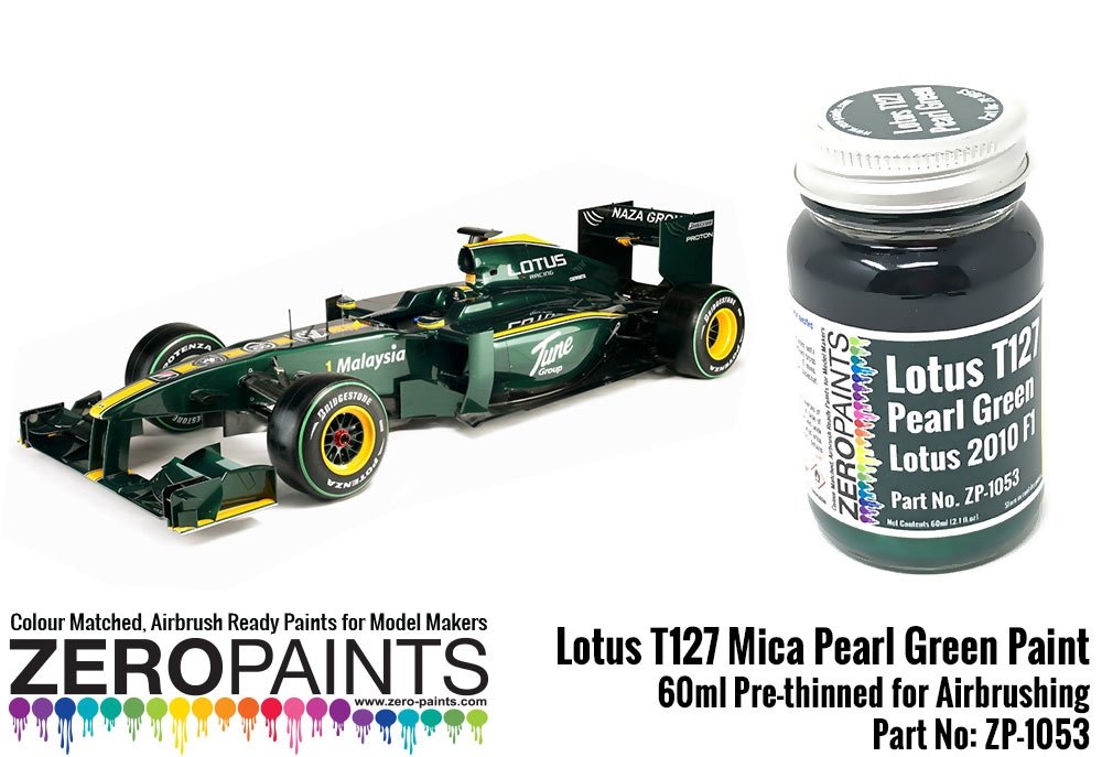 Peinture Zero Paints ZP-1053 Lotus T127 Vert nacré mica 60 ml