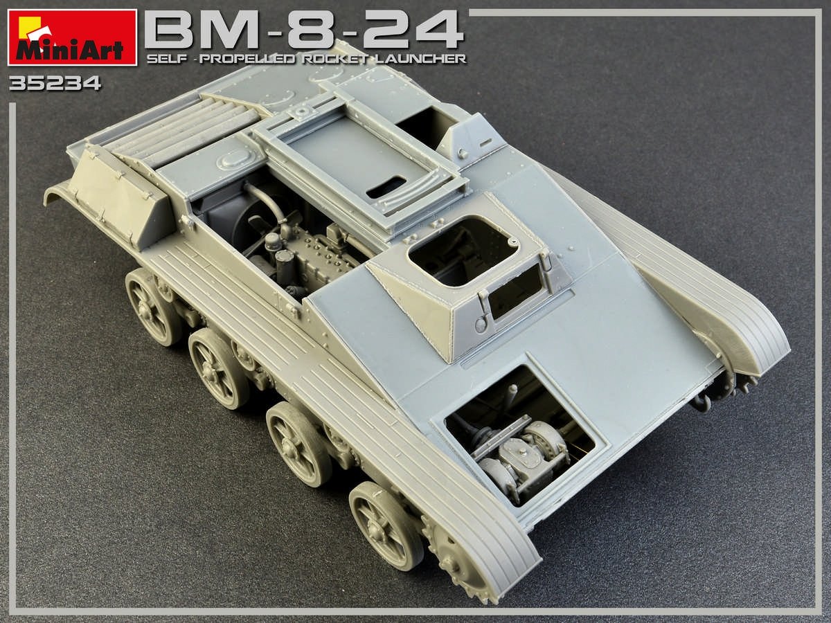 MiniArt 35234 BM-8-24 LANCE-ROQUETTES AUTOPROPULSÉ 1/35 – Bild 6
