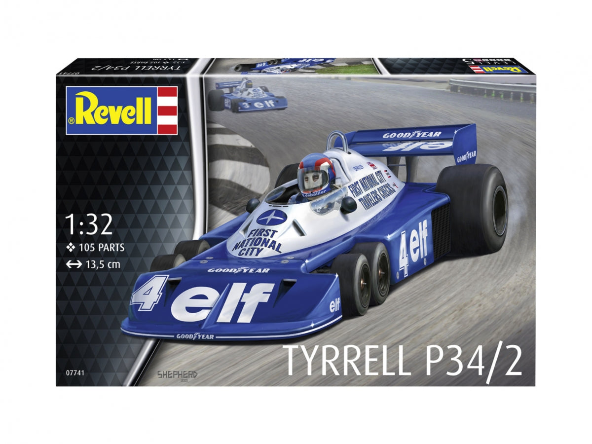 Revell 07741 Tyrrell P34-2 (6-Wheeler) 1/32 – zdjęcie 11