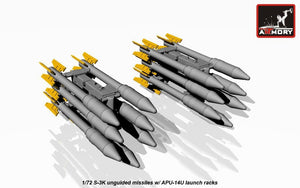 Maquette Armory Models ACA7273 Missiles non guidés S-3K avec rack APU-14U 1/72 – Bild 4