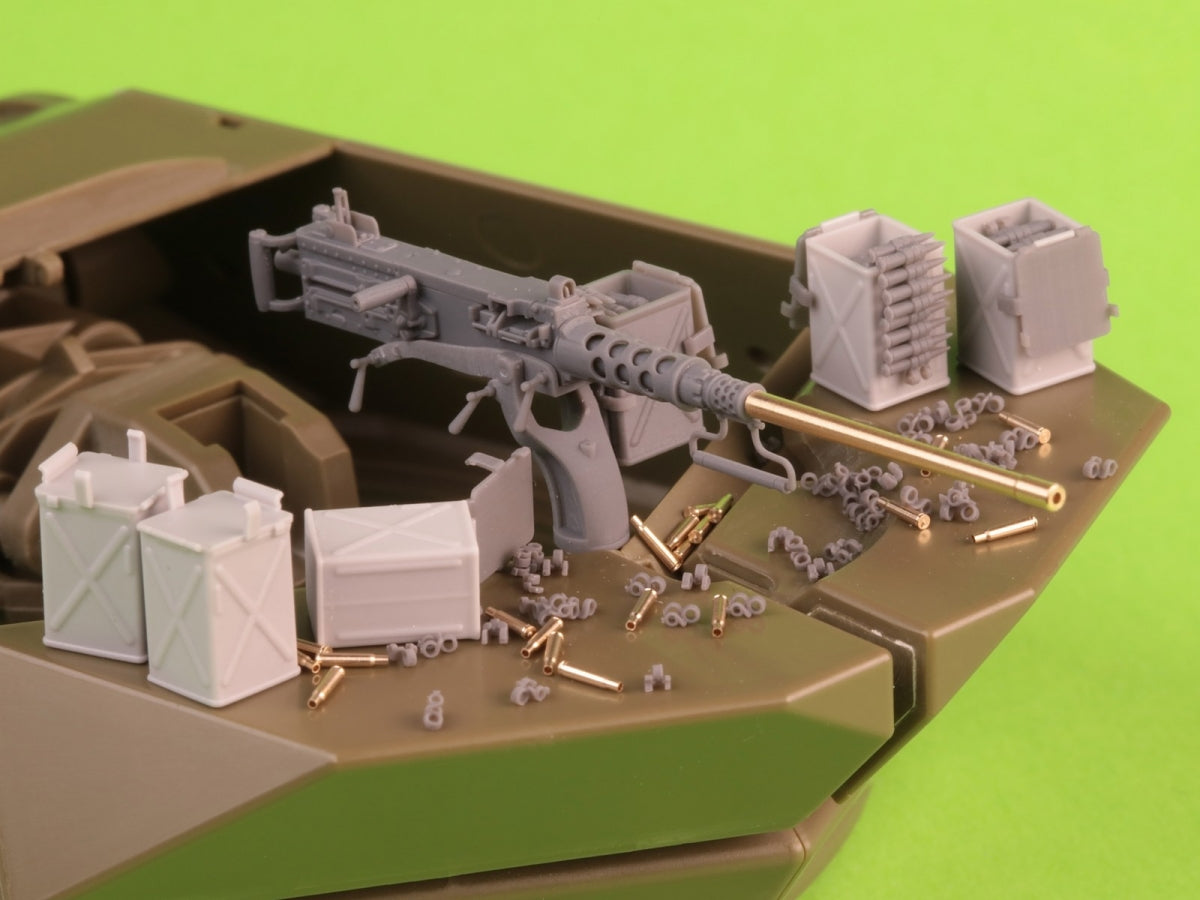 Maquette Master GM-35-070 Browning M2HB calibre .50 (12,7 mm) - avec support pour chasseur de chars M10 (berceau D70627 avec petite boîte à munitions D68375) 1/35 – image 9