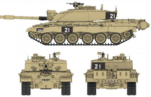 Maquette Rye Field 5062 Challenger 2 avec chenilles fonctionnelles, échelle 1/35 – immagine 6