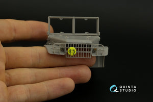 Intérieur imprimé en 3D et coloré sur papier décalcomanie (Roden) pour Dodge M37 (Quinta Studio QD35061) à l&amp;#39;échelle 1/35 – imagen 9