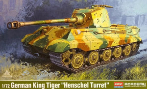 Academy 13423 King Tiger allemand, tourelle Henschel, échelle 1/72