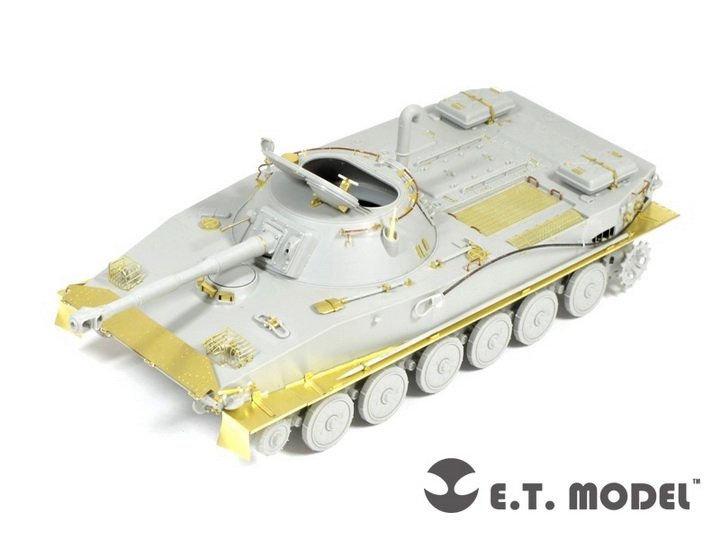 Maquette ET E35-081 Char amphibie léger russe PT-76B (Pour TRUMPETER 00381) (1/35) – image 2