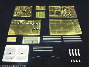 Maquette Voyager PE35056 Tiger I Seconde Guerre mondiale, version tardive en photodécoupe (AVF Club 35079), échelle 1/35