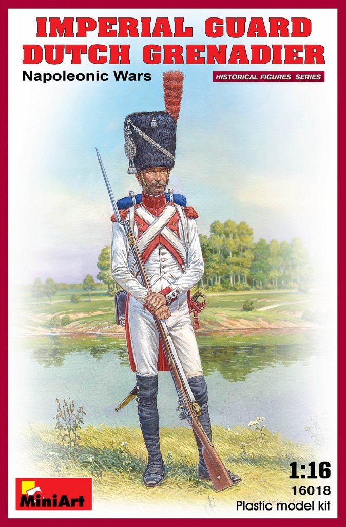 MiniArt 16018 GRENADIER HOLLANDAIS DE LA GARDE IMPÉRIALE. GUERRES NAPOLÉONIENNES 1/16 