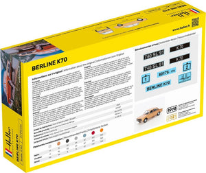Heller 56176 Kit de démarrage - Berline K70 1/43 – immagine 2
