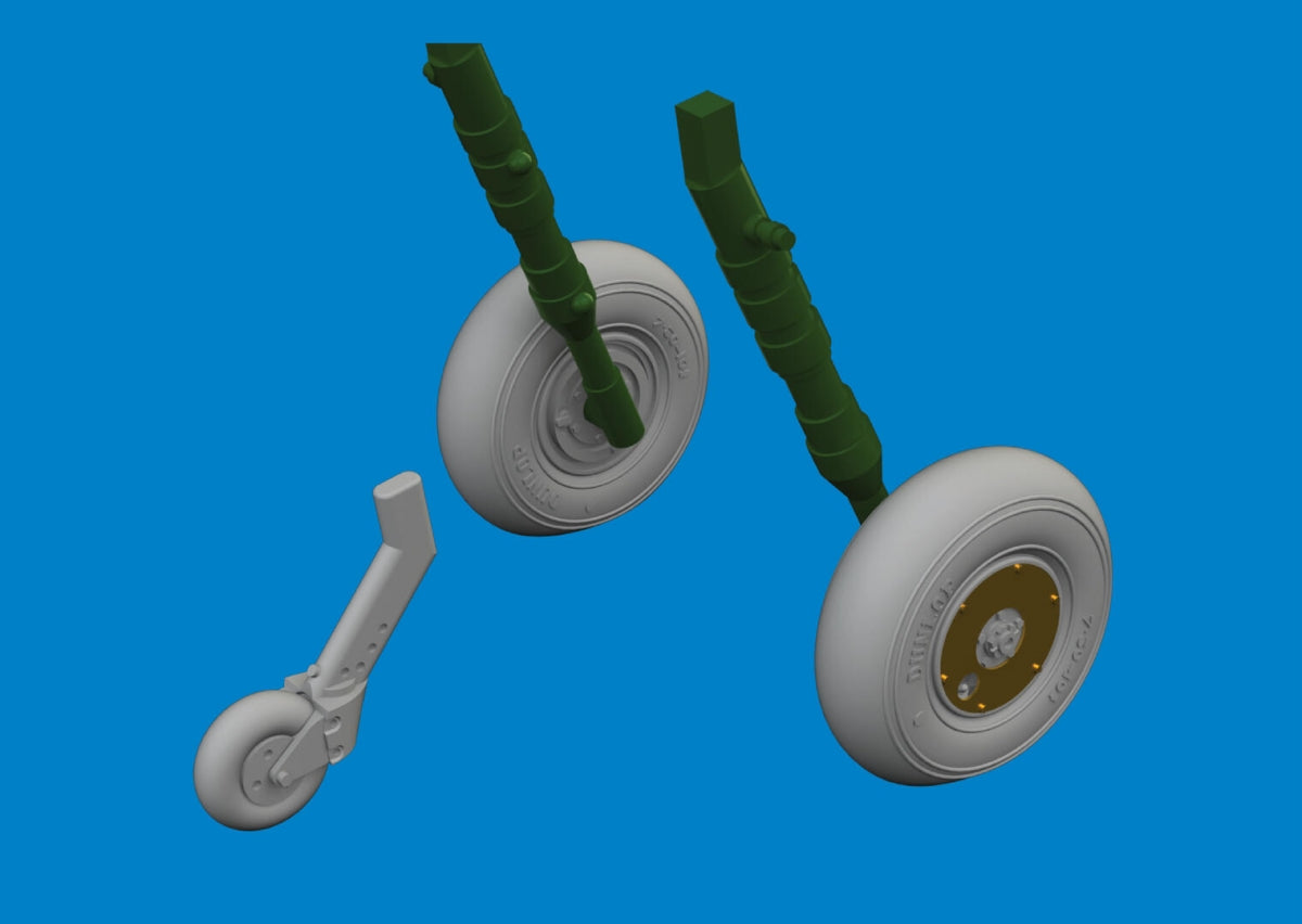 Roues Eduard 672407 Spitfire Mk. V Tamiya 1/72 – immagine 2