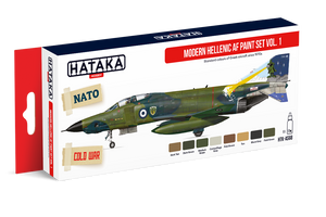 Hataka HTK-AS68 Ensemble de peinture Modern Hellenic AF vol. 1 (8x17ml) – Bild 2