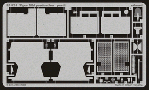 Eduard 35624 Tiger I Mid. Production 1/35 Tamiya – image 2